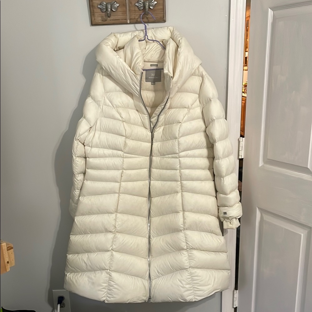Soia & Kyo Cream Puffer Jacket